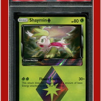 Team Up 10 Shaymin Holo PSA 8