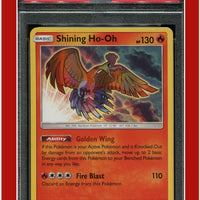 SM Black Star Promo SM70 Shining HO-Oh Holo PSA 8