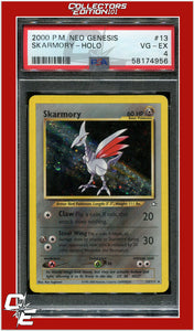 Neo Genesis 13 Skarmory Holo PSA 4