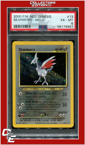 Neo Genesis 13 Skarmory Holo PSA 6