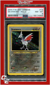 Neo Genesis 13 Skarmory Holo PSA 8