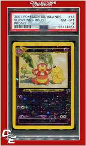 Southern Islands Promo 14 Slowking Holo PSA 8