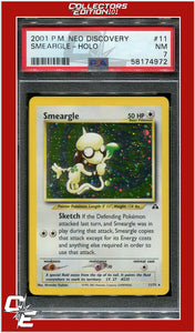 Neo Discovery 11 Smeargle Holo PSA 7