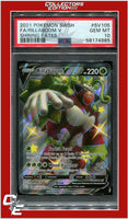 Shining Fates SV105 Full Art Rillaboom V PSA 10
