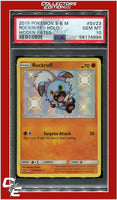 Hidden Fates SV23 Rockruff Holo PSA 10
