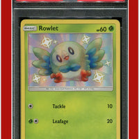 Hidden Fates SV2 Rowlet Holo PSA 10