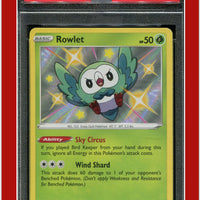 Shining Fates SV001 Rowlet Holo PSA 9