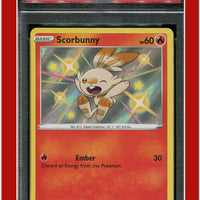 Shining Fates SV015 Scorbunny Holo PSA 9