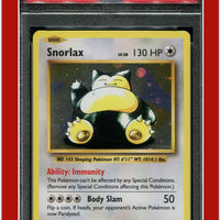 XY Black Star Promo XY179 Snorlax Holo PSA 7