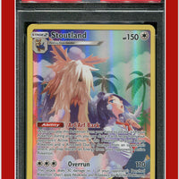 Cosmic Eclipse 248 Full Art Stoutland Secret PSA 8