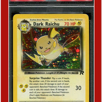 Team Rocket 83 Dark Raichu Holo PSA 8