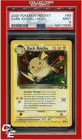 Team Rocket 83 Dark Raichu Holo PSA 9
