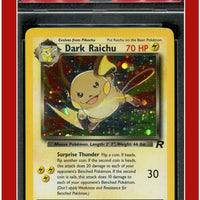 Team Rocket 83 Dark Raichu Holo PSA 7