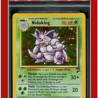 Base Set II 11 Nidoking Holo PSA 7