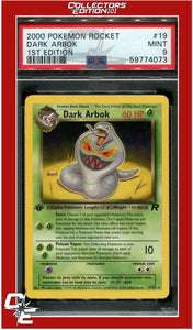 Team Rocket 19 Dark Arbok 1st Edition PSA 9