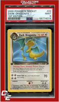 Team Rocket 22 Dark Dragonite 1st Edition PSA 9
