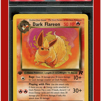 Team Rocket 35 Dark Flareon 1st Edition PSA 9