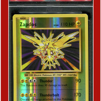 Evolutions 42 Zapdos Reverse Foil PSA 9