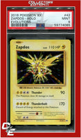 Evolutions 42 Zapdos Holo PSA 9
