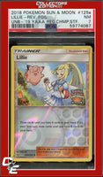 Ultra Prism 125a Lillie Reverse Foil 2019 Regional Championships STAFF PSA 7
