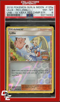 Ultra Prism 125a Lillie Reverse Foil 2019 Regional Championships STAFF PSA 8
