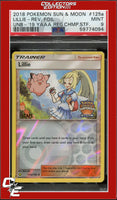 Ultra Prism 125a Lillie Reverse Foil 2019 Regional Championships STAFF PSA 9
