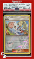 Ultra Prism 125a Lillie Reverse Foil 2019 Regional Championships STAFF PSA 9
