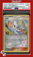 Ultra Prism 125a Lillie Reverse Foil 2019 Regional Championships STAFF PSA 9
