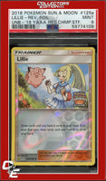 Ultra Prism 125a Lillie Reverse Foil 2019 Regional Championships STAFF PSA 9
