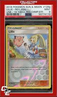 Ultra Prism 125a Lillie Reverse Foil 2019 Regional Championships STAFF PSA 9
