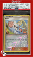 Ultra Prism 125a Lillie Reverse Foil 2019 Regional Championships STAFF PSA 9
