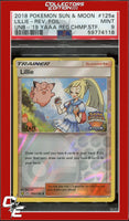 Ultra Prism 125a Lillie Reverse Foil 2019 Regional Championships STAFF PSA 9
