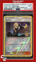 Ultra Prism 119a Cynthia Reverse Foil 2019 Regional Championships STAFF PSA 9
