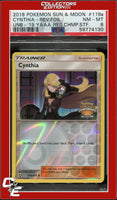 Ultra Prism 119a Cynthia Reverse Foil 2019 Regional Championships STAFF PSA 8
