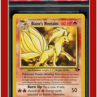 Gym Challenge 21 Blaine's Ninetales PSA 8