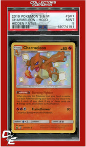 Hidden Fates SV7 Charmeleon Holo PSA 9