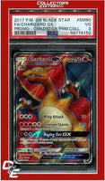 SM Black Star Promo SM60 Full Art Charizard GX PSA 3
