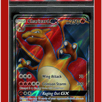 SM Black Star Promo SM60 Full Art Charizard GX PSA 3