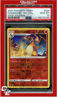 Vivid Voltage 025 Charizard Reverse Foil PSA 10
