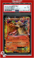 Generations 11 Charizard EX PSA 6
