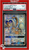 Hidden Fates SV80 Full Art Drampa GX PSA 9
