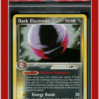 EX Team Rocket Returns 4 Dark Electrode Holo PSA 9