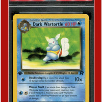 Team Rocket 46 Dark Wartortle 1st Edition PSA 8