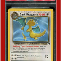 Team Rocket 22 Dark Dragonite PSA 5