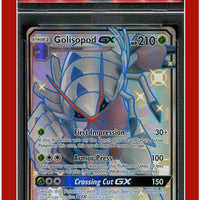 Hidden Fates SV48 Full Art Golisopod GX PSA 9