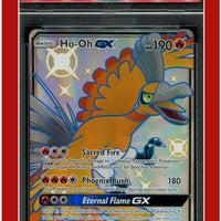 Hidden Fates SV50 Full Art HO-Oh GX PSA 9