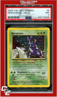 Neo Genesis 6 Heracross Holo PSA 7
