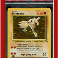 Fossil 7 Hitmonlee Holo PSA 7