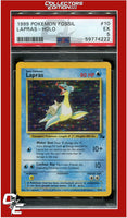 Fossil 10 Lapras Holo PSA 5
