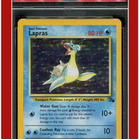 Fossil 10 Lapras Holo PSA 5